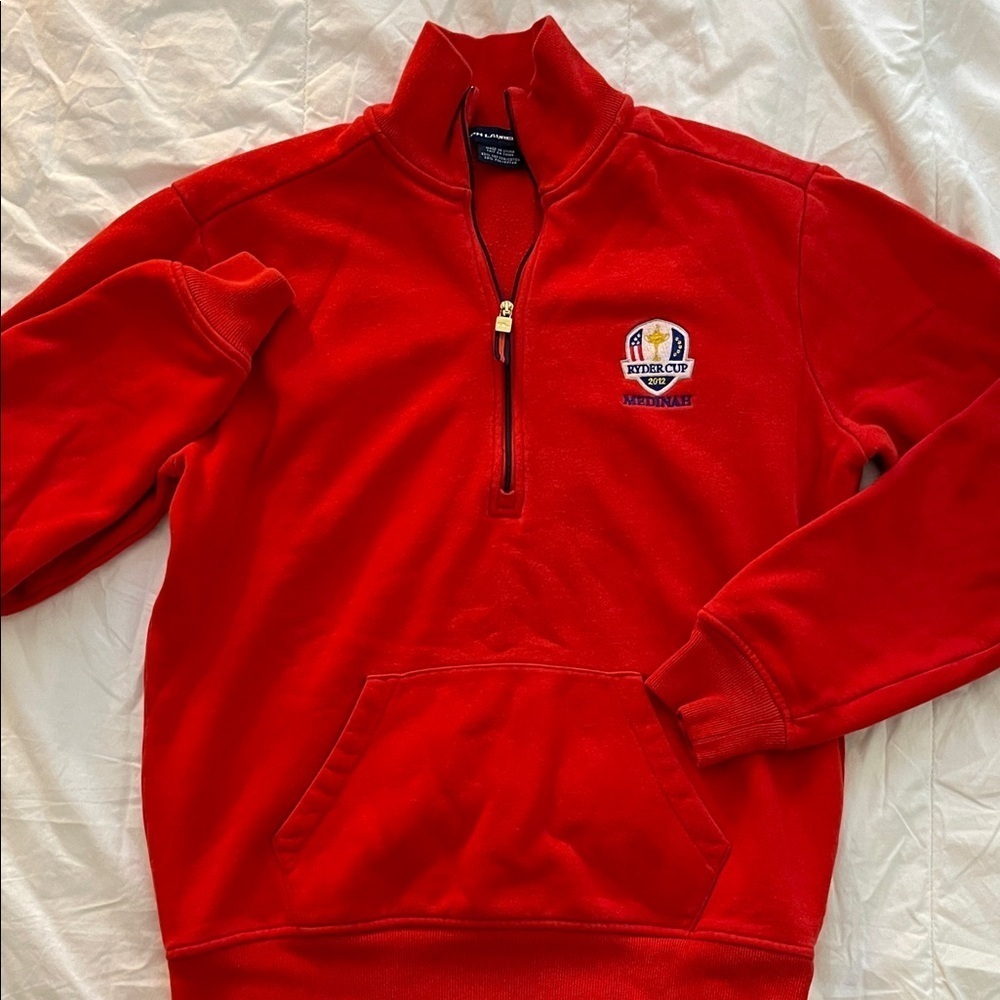 PGA Tour | Ralph Lauren Golf - Red Zip-Up Sweater - Unisex